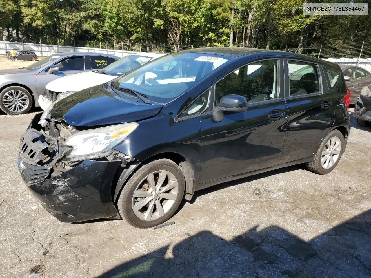 2014 Nissan Versa Note S VIN: 3N1CE2CP7EL354467 Lot: 75915624