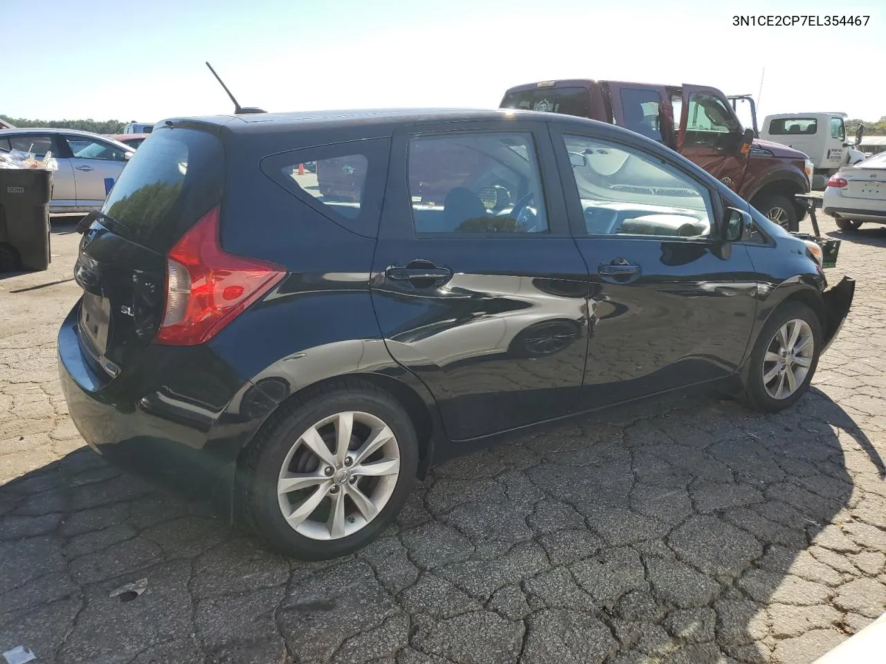 2014 Nissan Versa Note S VIN: 3N1CE2CP7EL354467 Lot: 75915624