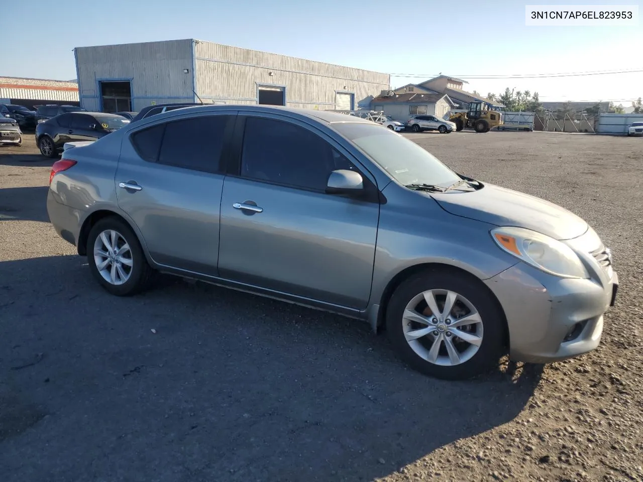 2014 Nissan Versa S VIN: 3N1CN7AP6EL823953 Lot: 76140074