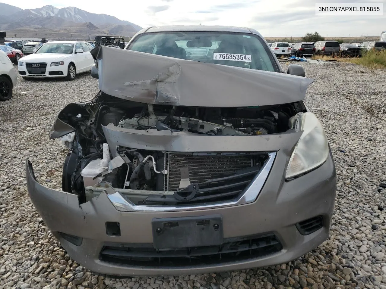 3N1CN7APXEL815855 2014 Nissan Versa S