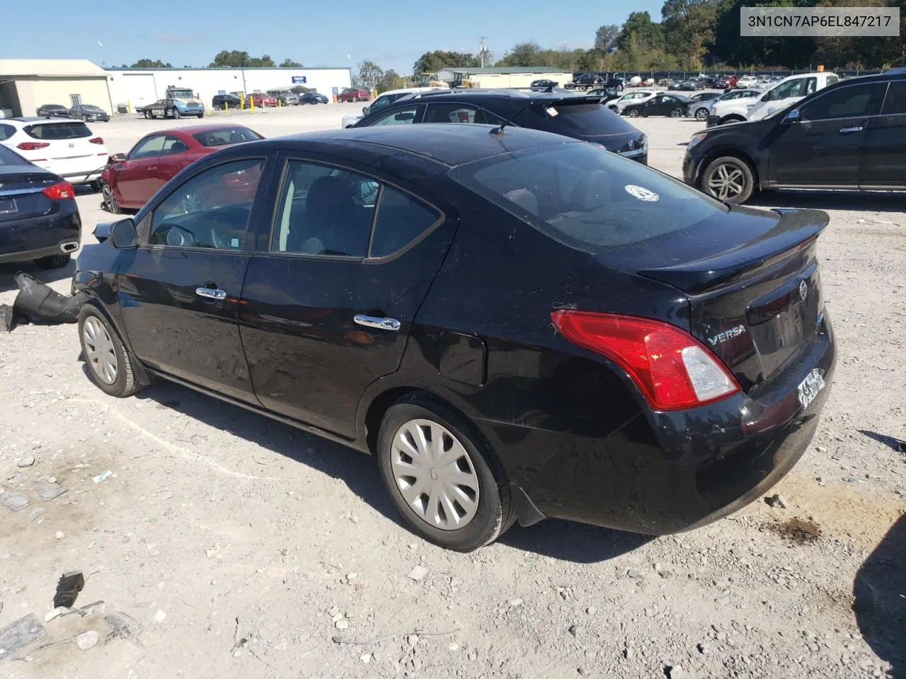 2014 Nissan Versa S VIN: 3N1CN7AP6EL847217 Lot: 76542714