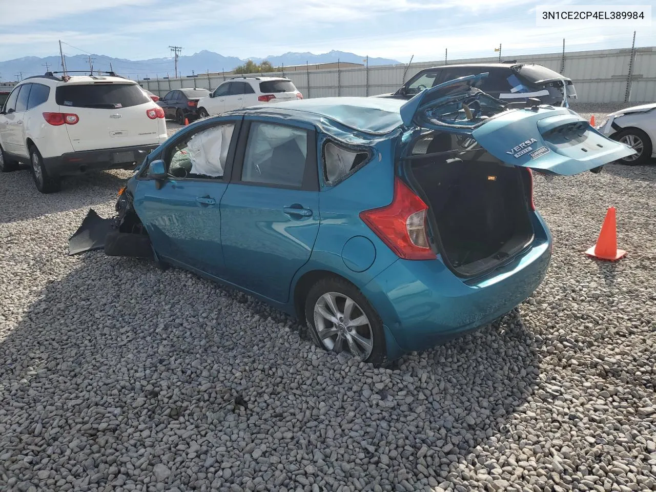 2014 Nissan Versa Note S VIN: 3N1CE2CP4EL389984 Lot: 76944434