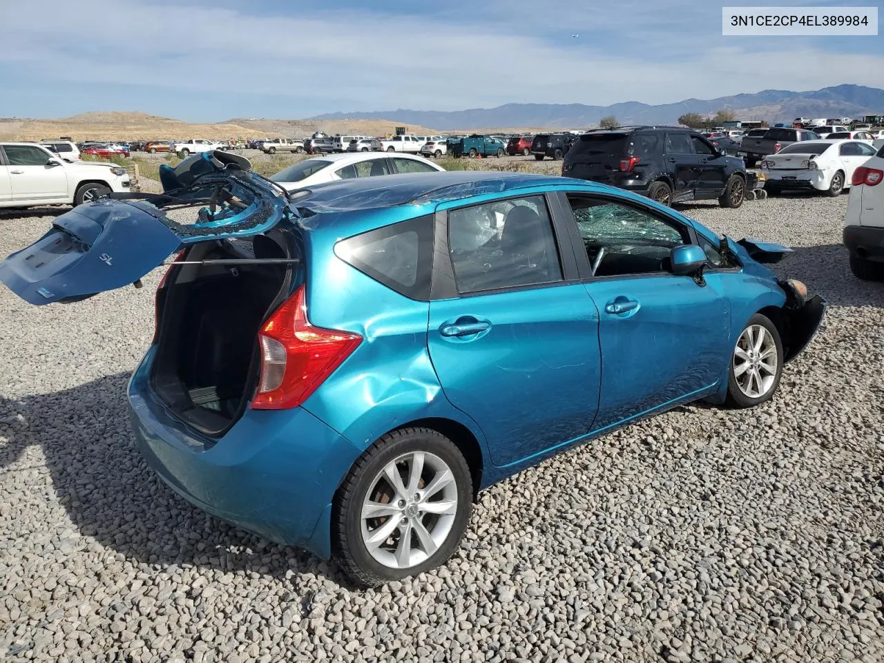 2014 Nissan Versa Note S VIN: 3N1CE2CP4EL389984 Lot: 76944434