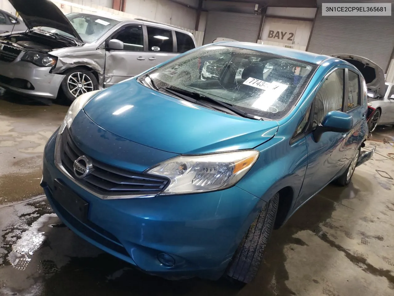 2014 Nissan Versa Note S VIN: 3N1CE2CP9EL365681 Lot: 77434864