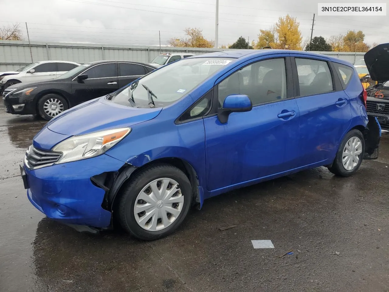 2014 Nissan Versa Note S VIN: 3N1CE2CP3EL364154 Lot: 78099694