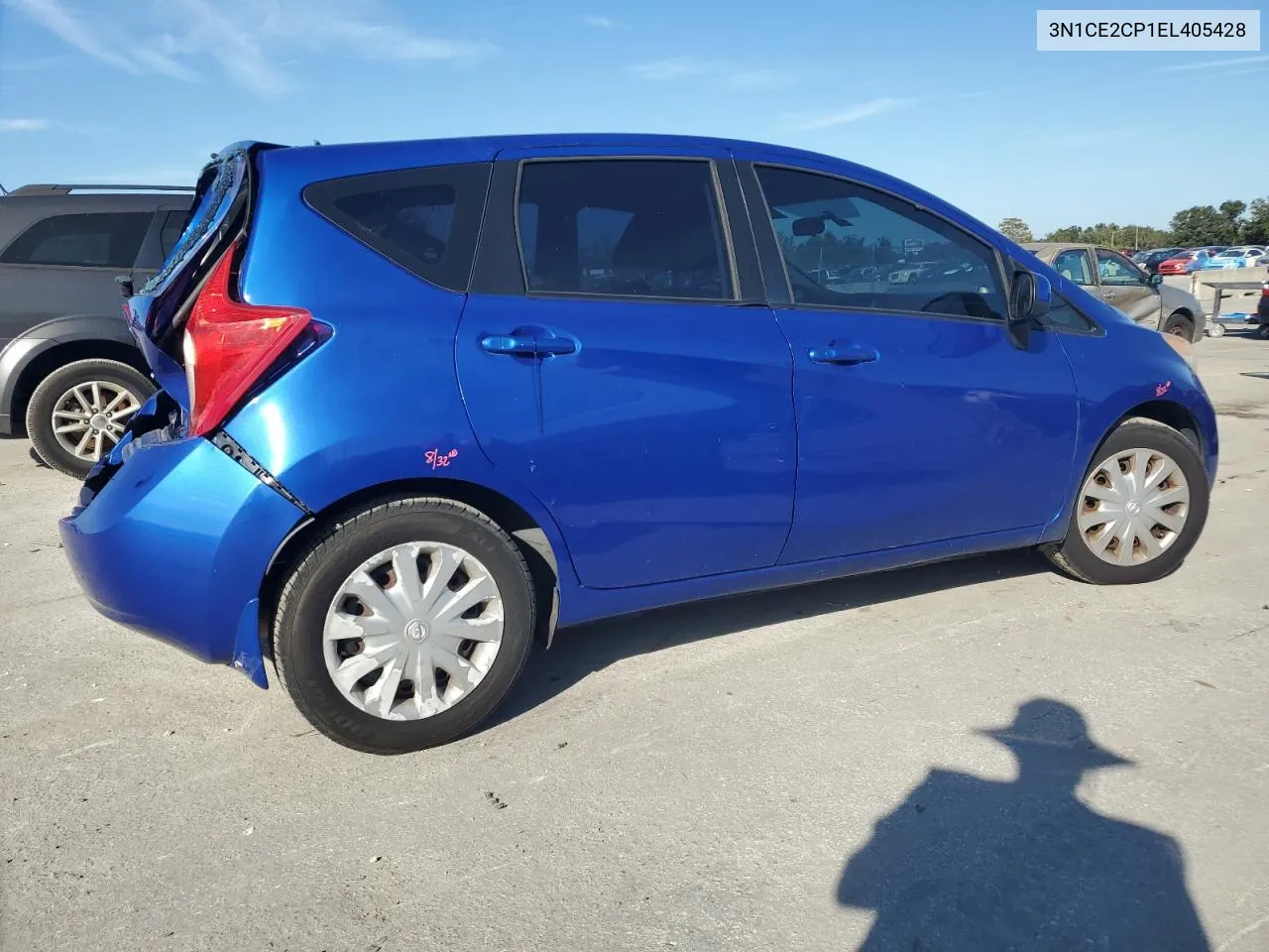 2014 Nissan Versa Note S VIN: 3N1CE2CP1EL405428 Lot: 78184634