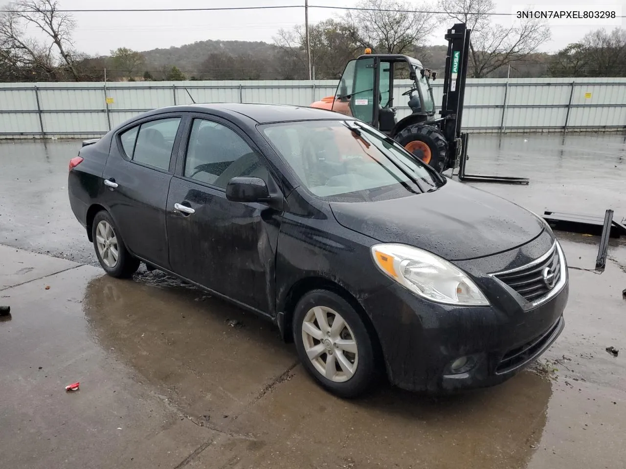 2014 Nissan Versa S VIN: 3N1CN7APXEL803298 Lot: 78628704