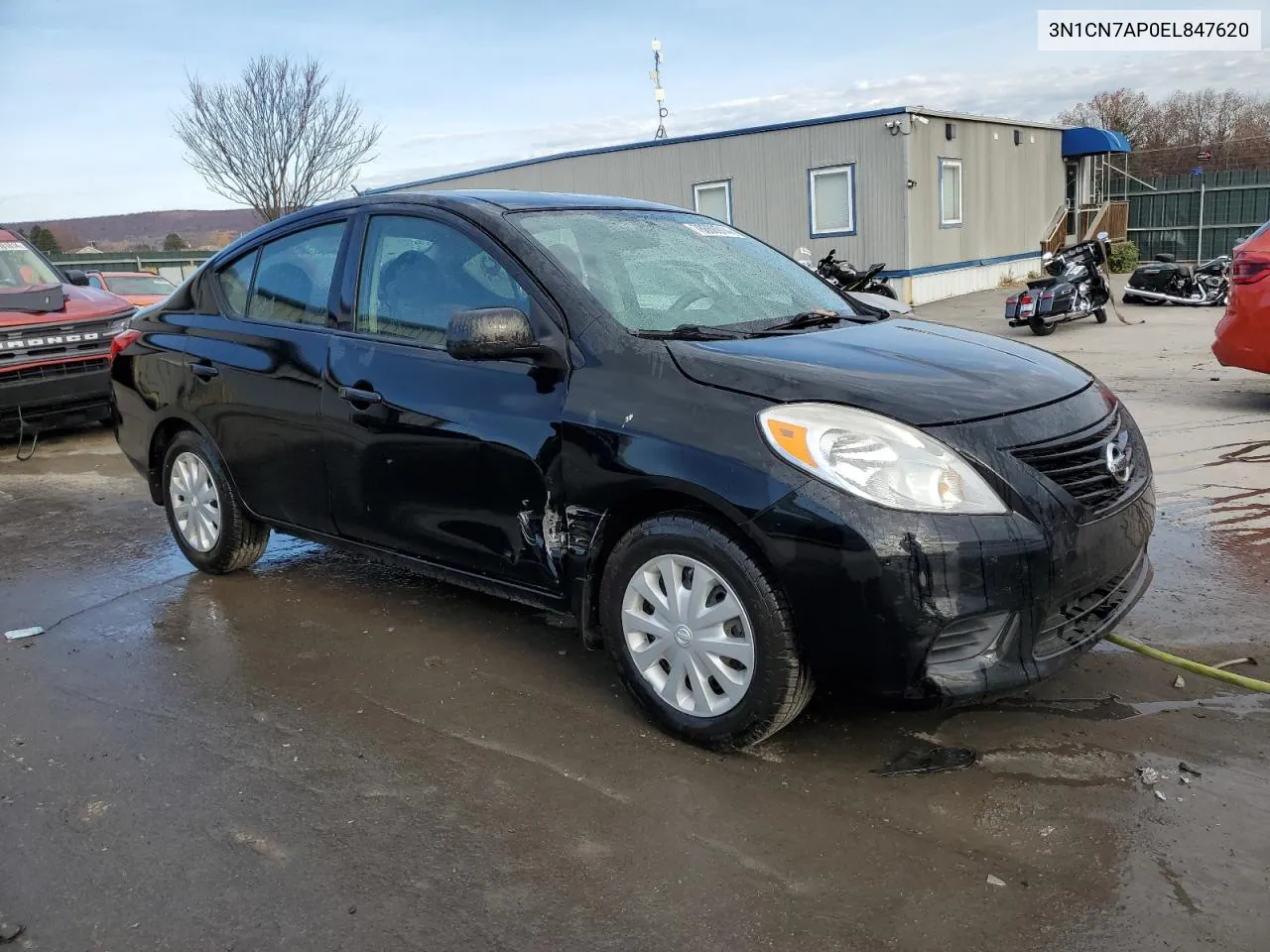 2014 Nissan Versa S VIN: 3N1CN7AP0EL847620 Lot: 78660914