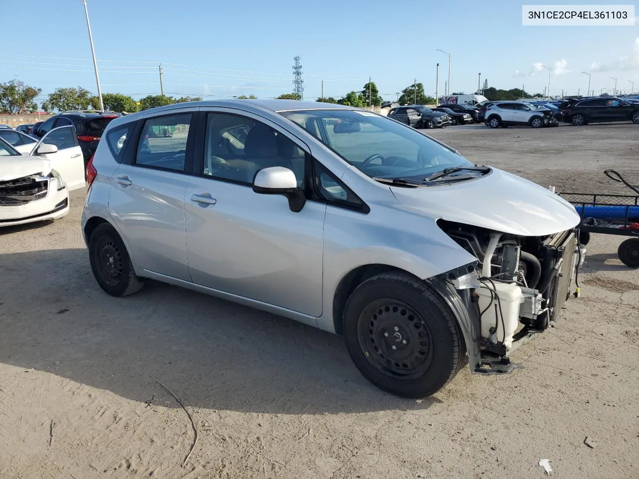 2014 Nissan Versa Note S VIN: 3N1CE2CP4EL361103 Lot: 78827794