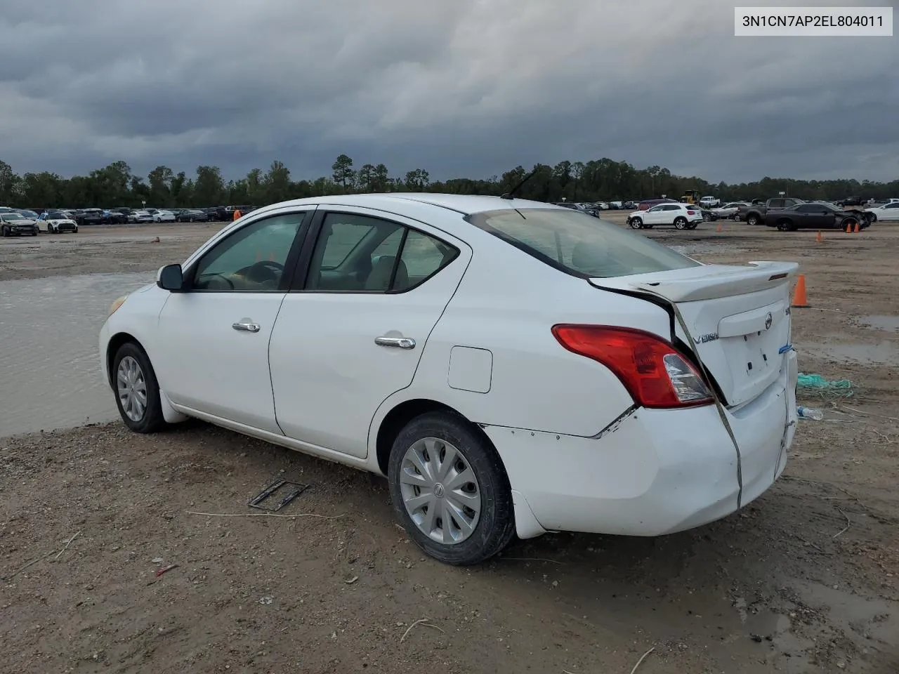 2014 Nissan Versa S VIN: 3N1CN7AP2EL804011 Lot: 79043324