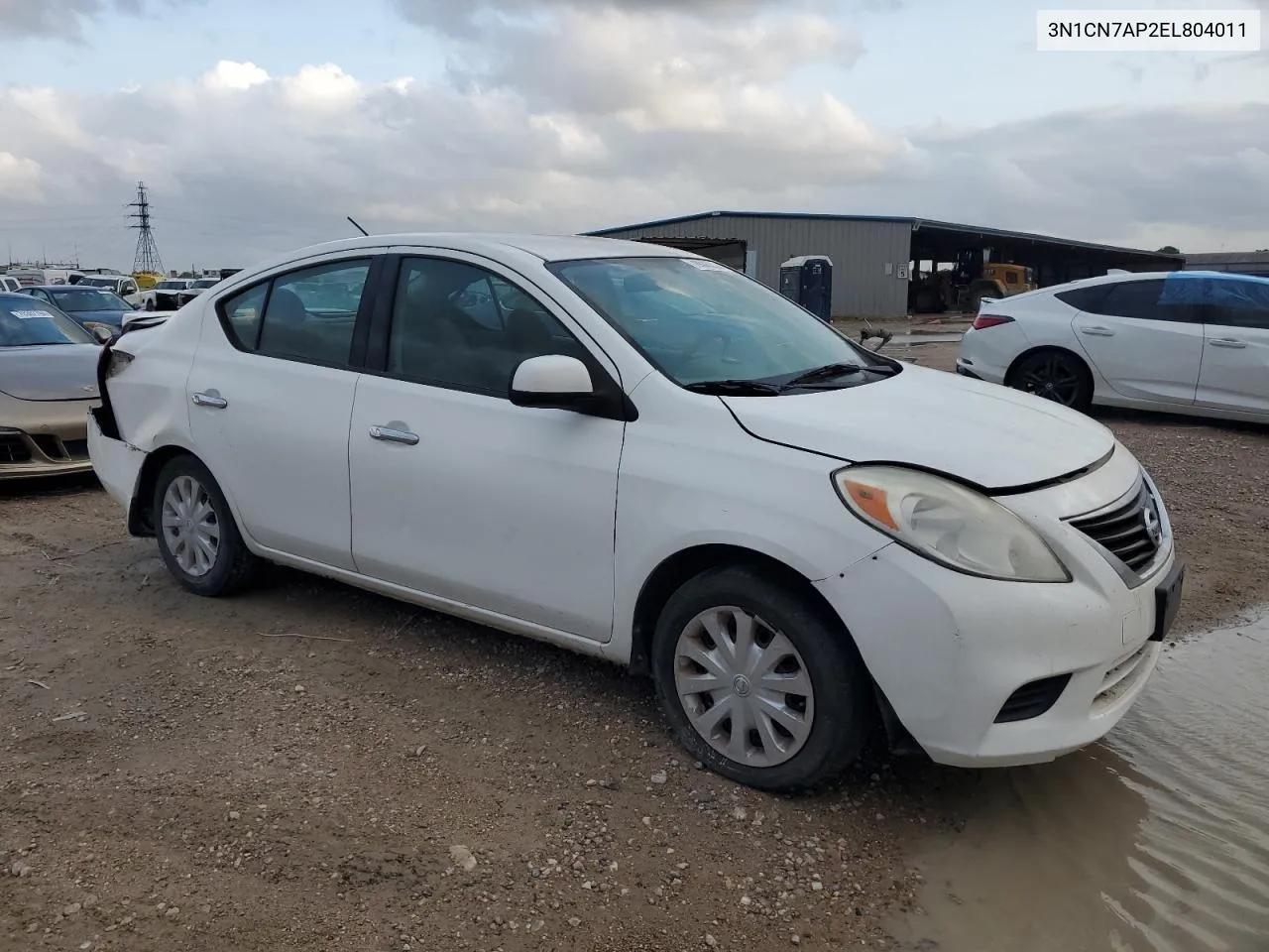 2014 Nissan Versa S VIN: 3N1CN7AP2EL804011 Lot: 79043324