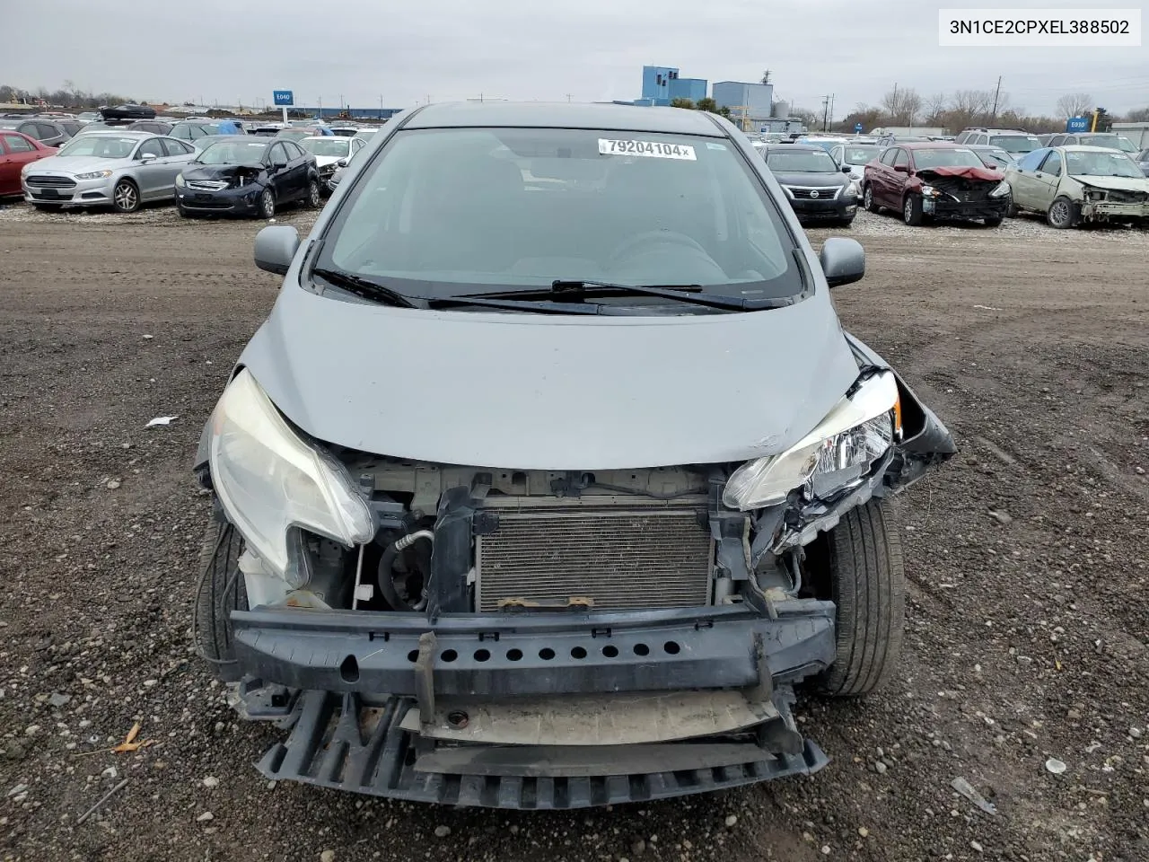 2014 Nissan Versa Note S VIN: 3N1CE2CPXEL388502 Lot: 79204104