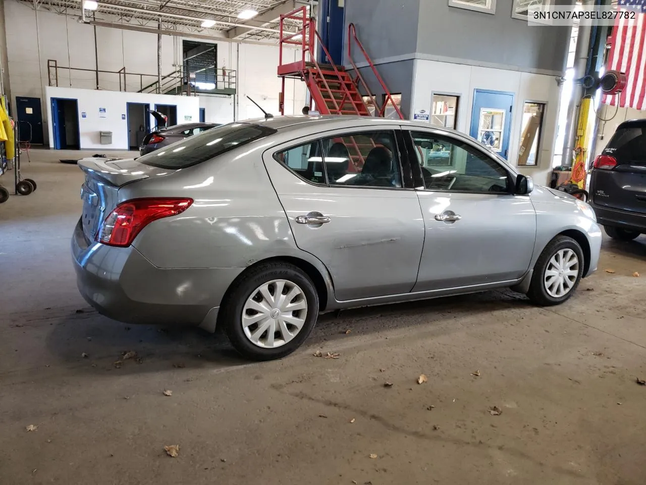 2014 Nissan Versa S VIN: 3N1CN7AP3EL827782 Lot: 79816604