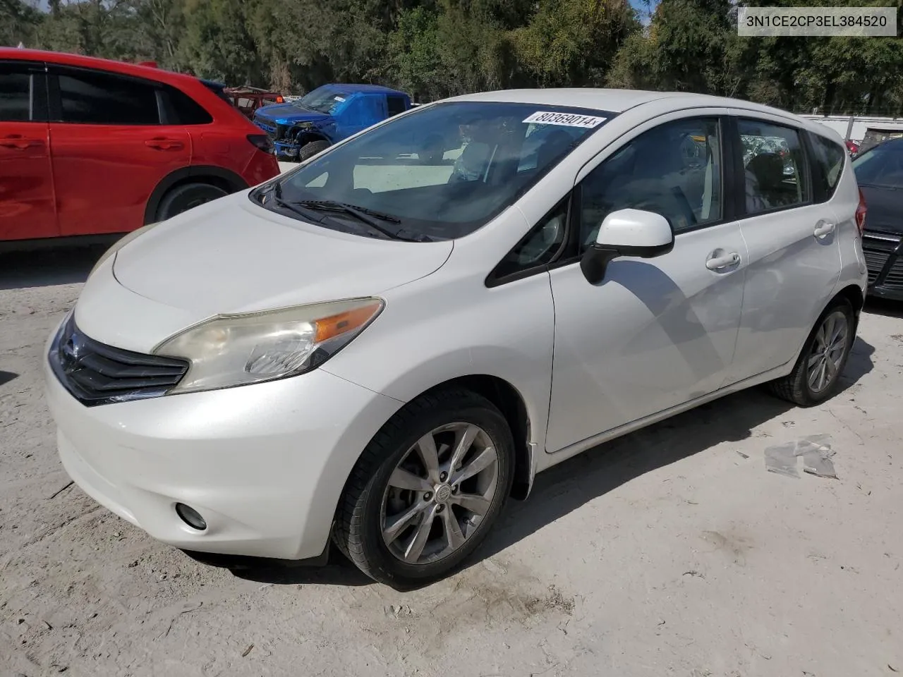 2014 Nissan Versa Note S VIN: 3N1CE2CP3EL384520 Lot: 80369014