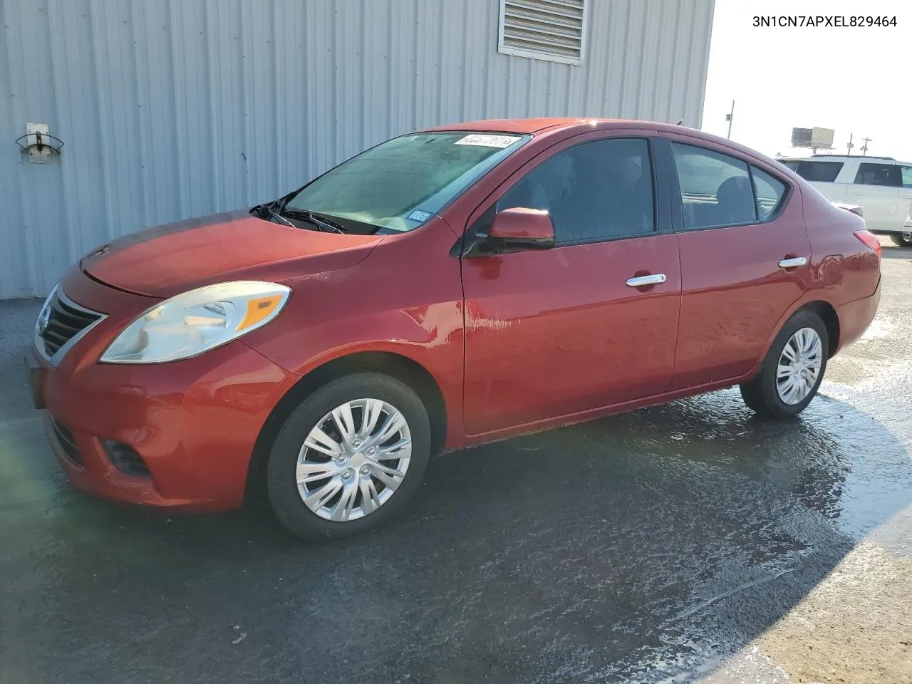 2014 Nissan Versa S VIN: 3N1CN7APXEL829464 Lot: 80572614