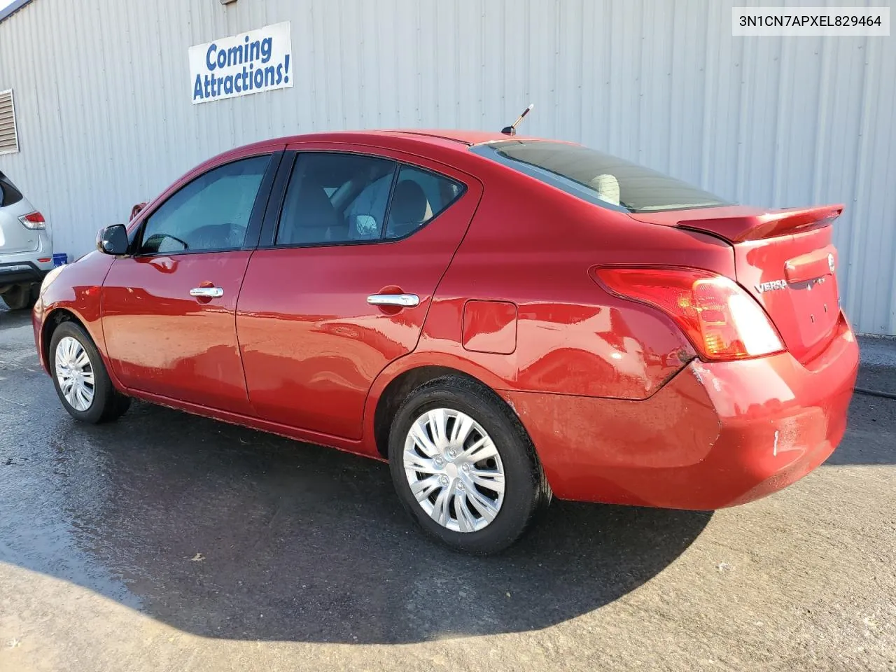 2014 Nissan Versa S VIN: 3N1CN7APXEL829464 Lot: 80572614