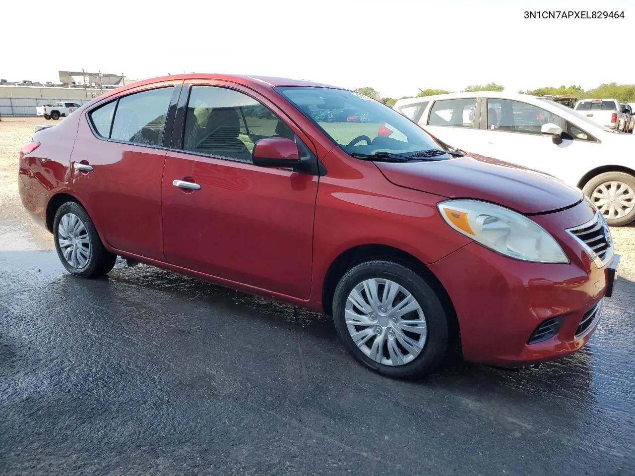 2014 Nissan Versa S VIN: 3N1CN7APXEL829464 Lot: 80572614