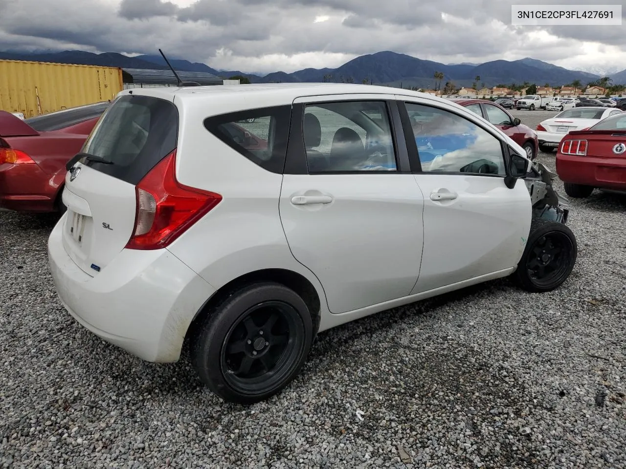 2015 Nissan Versa Note S VIN: 3N1CE2CP3FL427691 Lot: 40934794