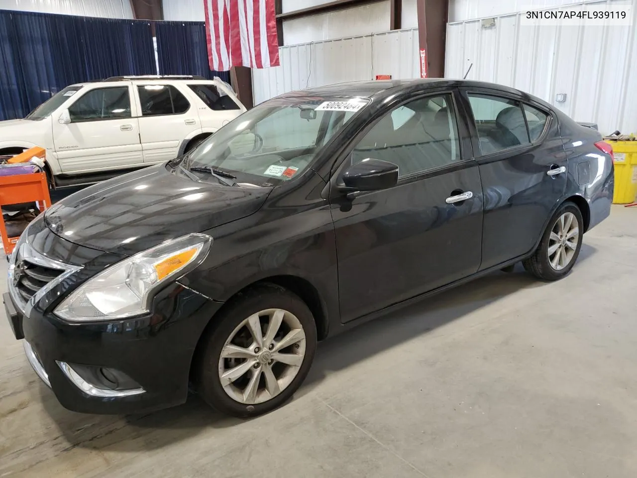 2015 Nissan Versa S VIN: 3N1CN7AP4FL939119 Lot: 50092484