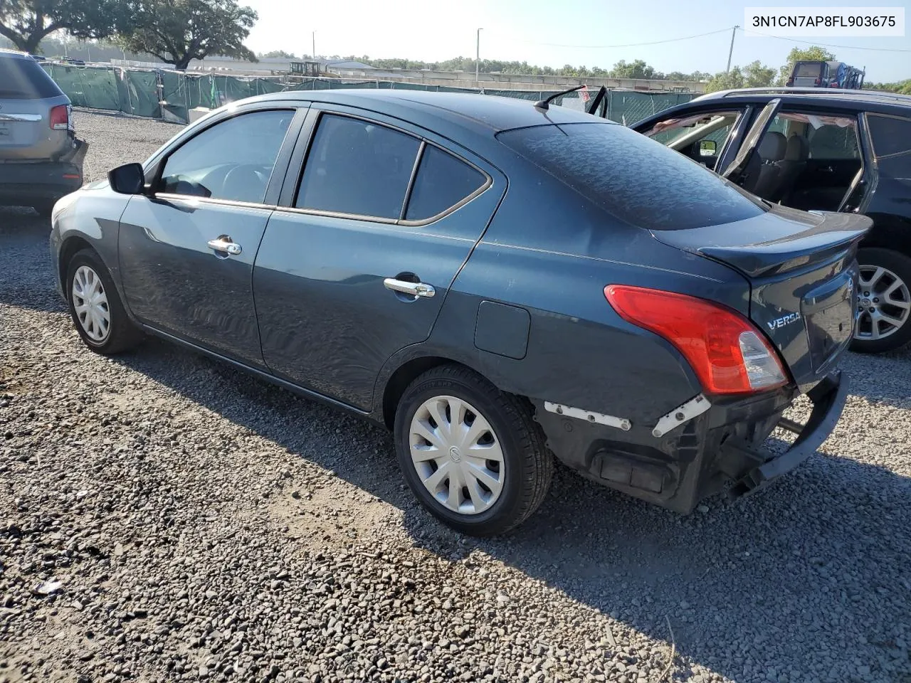 2015 Nissan Versa S VIN: 3N1CN7AP8FL903675 Lot: 53439664