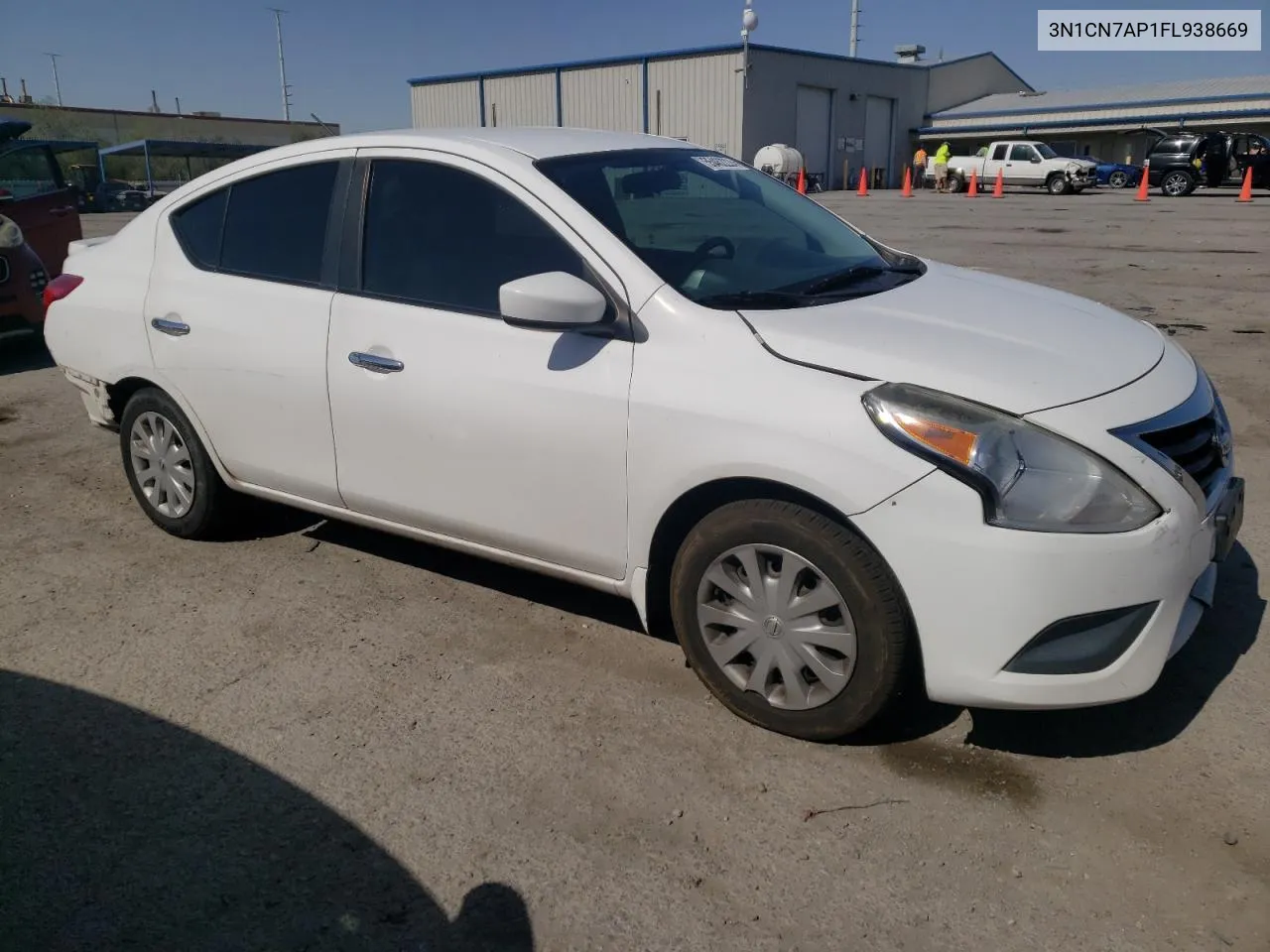 2015 Nissan Versa S VIN: 3N1CN7AP1FL938669 Lot: 55462224