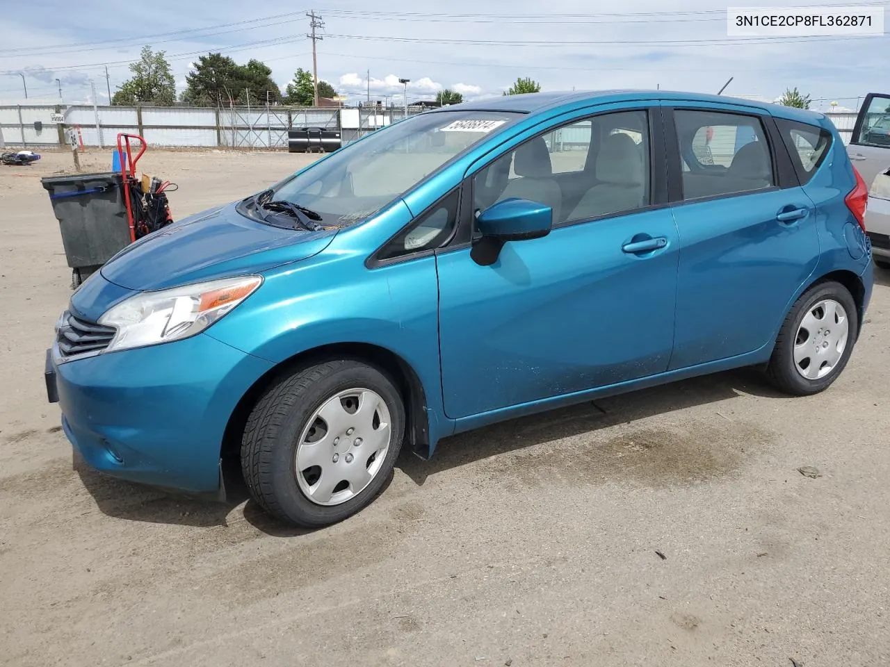 2015 Nissan Versa Note S VIN: 3N1CE2CP8FL362871 Lot: 56486814