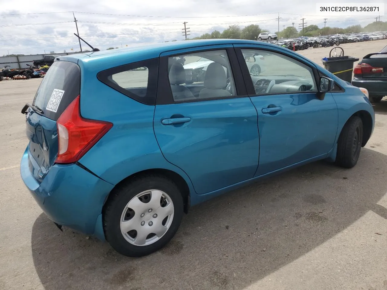 2015 Nissan Versa Note S VIN: 3N1CE2CP8FL362871 Lot: 56486814