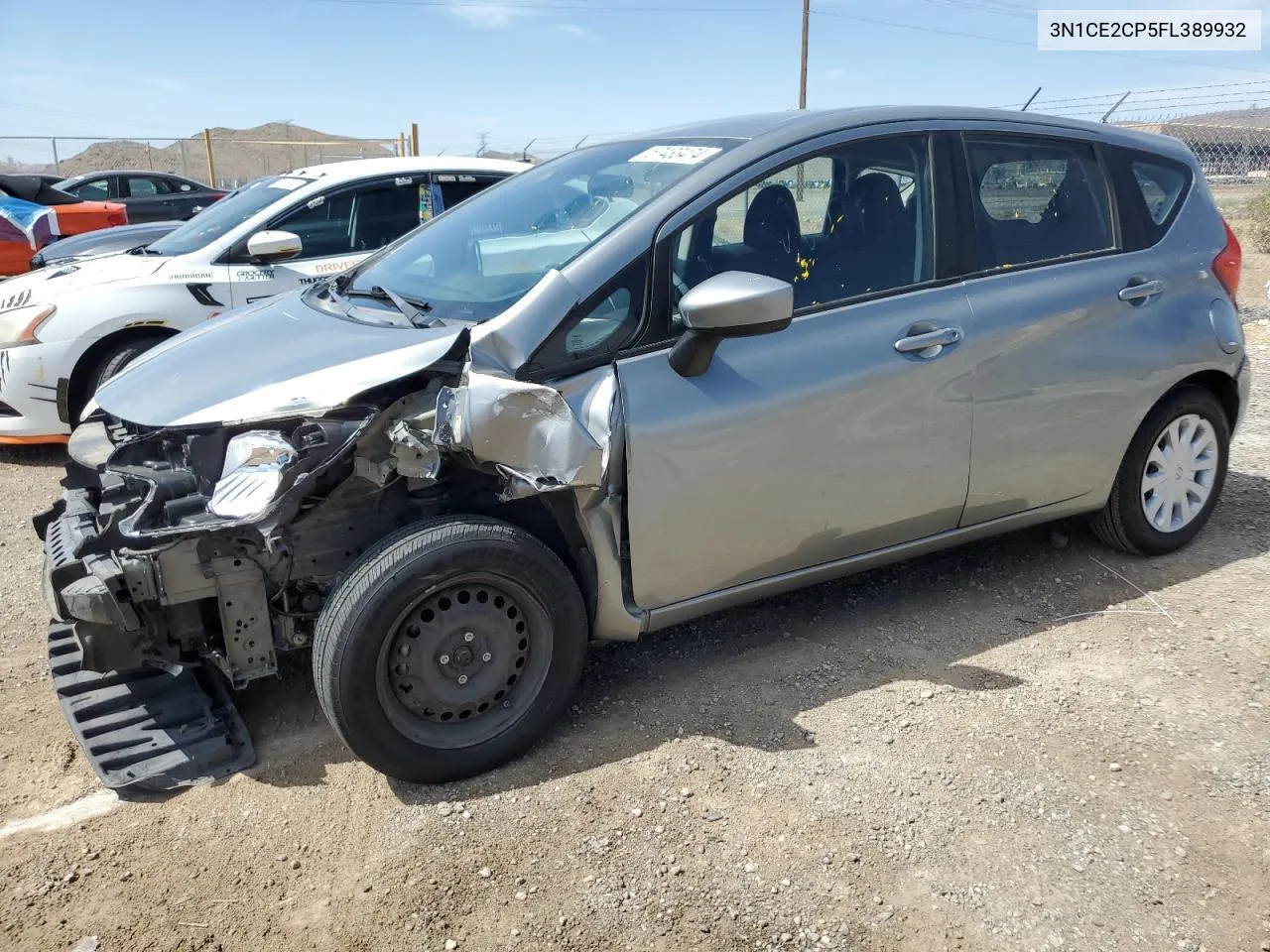 2015 Nissan Versa Note S VIN: 3N1CE2CP5FL389932 Lot: 57433474