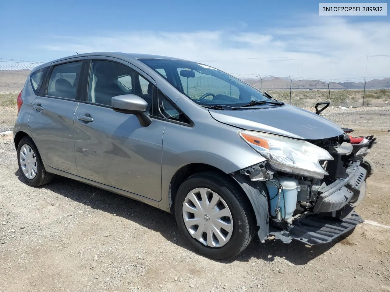 2015 Nissan Versa Note S VIN: 3N1CE2CP5FL389932 Lot: 57433474