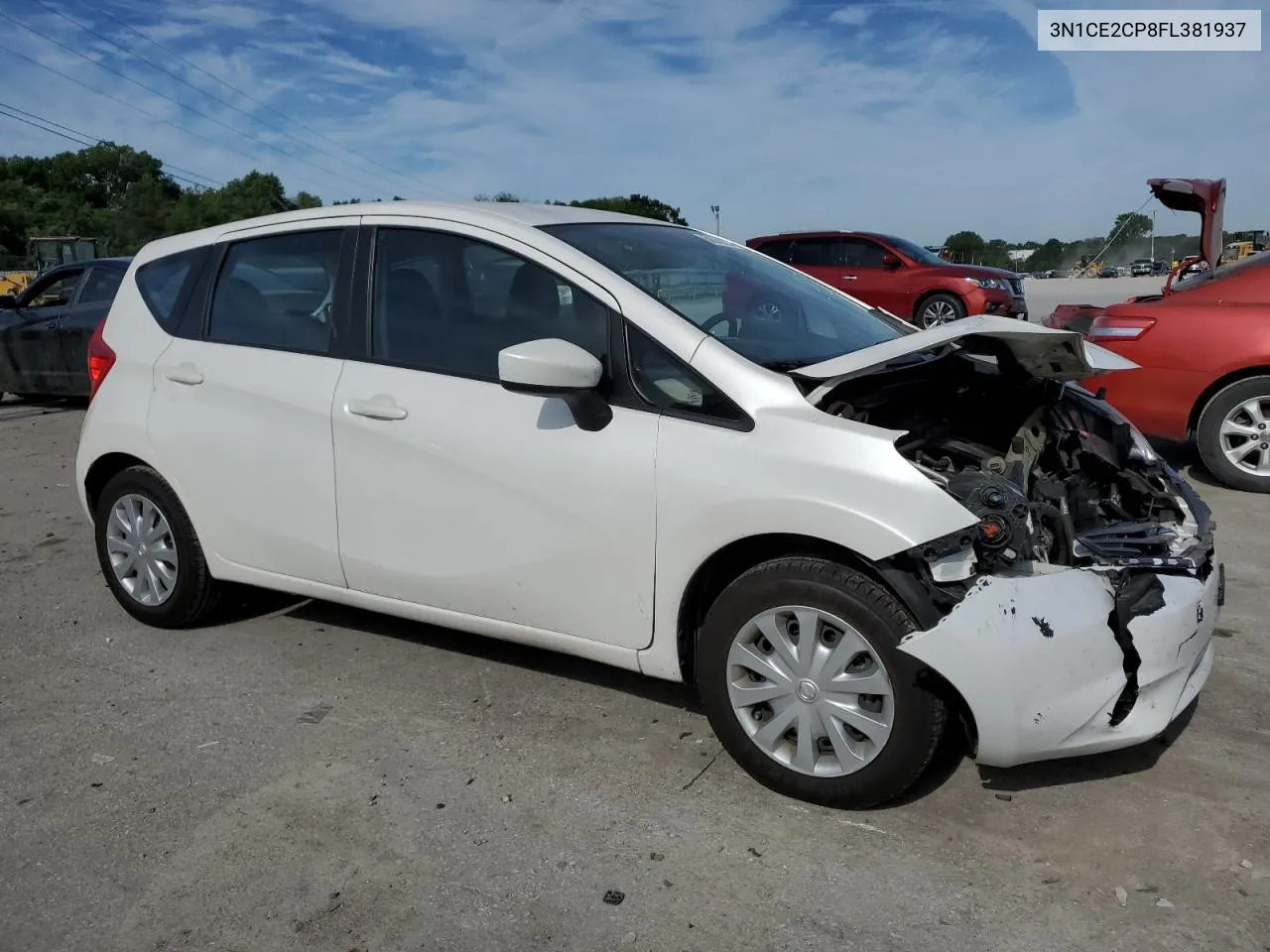 2015 Nissan Versa Note S VIN: 3N1CE2CP8FL381937 Lot: 58746404