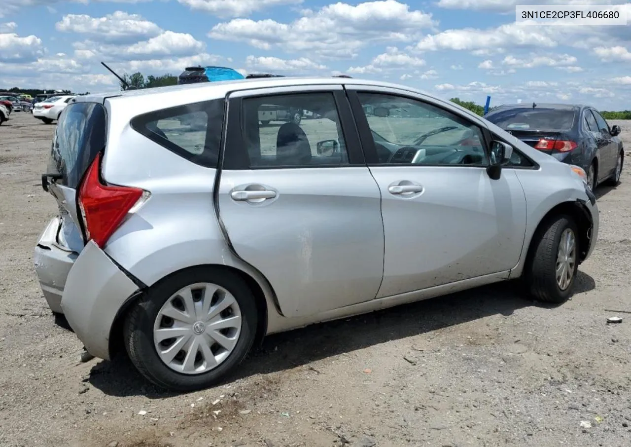 2015 Nissan Versa Note S VIN: 3N1CE2CP3FL406680 Lot: 61720944