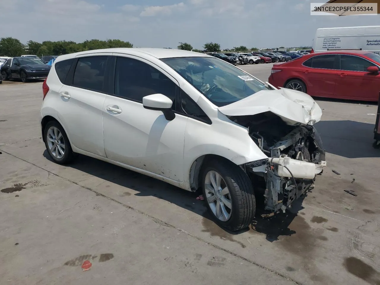 2015 Nissan Versa Note S VIN: 3N1CE2CP5FL355344 Lot: 65034464