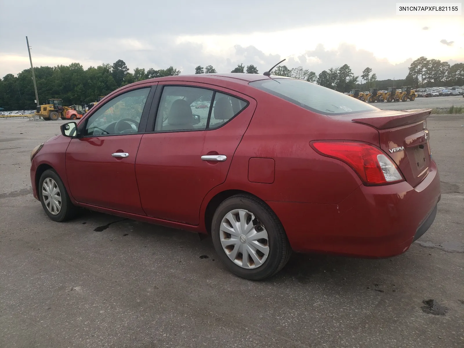 2015 Nissan Versa S VIN: 3N1CN7APXFL821155 Lot: 65143264