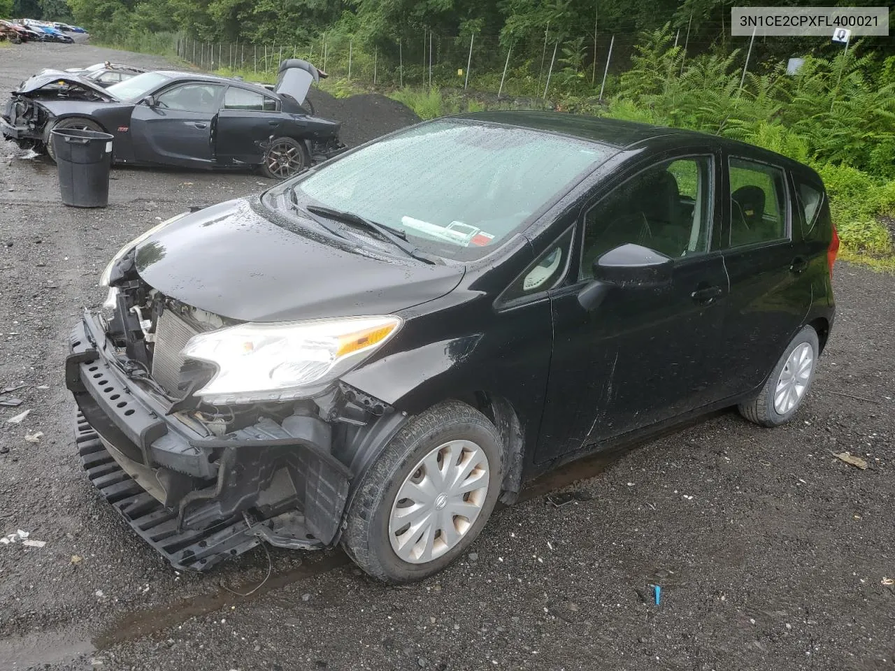 2015 Nissan Versa Note S VIN: 3N1CE2CPXFL400021 Lot: 65177844