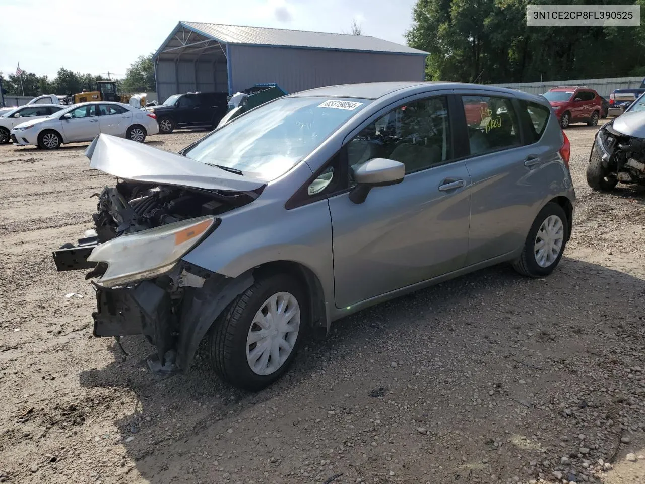 2015 Nissan Versa Note S VIN: 3N1CE2CP8FL390525 Lot: 65319054