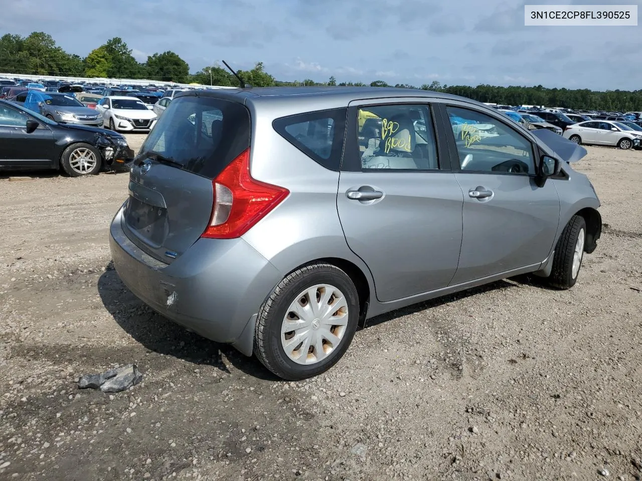 2015 Nissan Versa Note S VIN: 3N1CE2CP8FL390525 Lot: 65319054