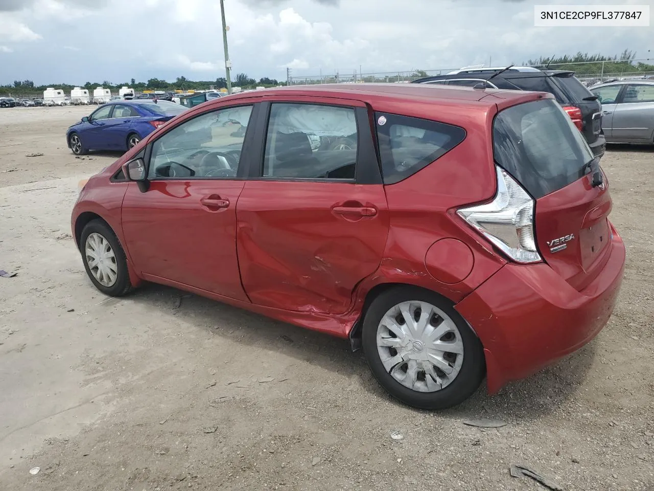 2015 Nissan Versa Note S VIN: 3N1CE2CP9FL377847 Lot: 65545774