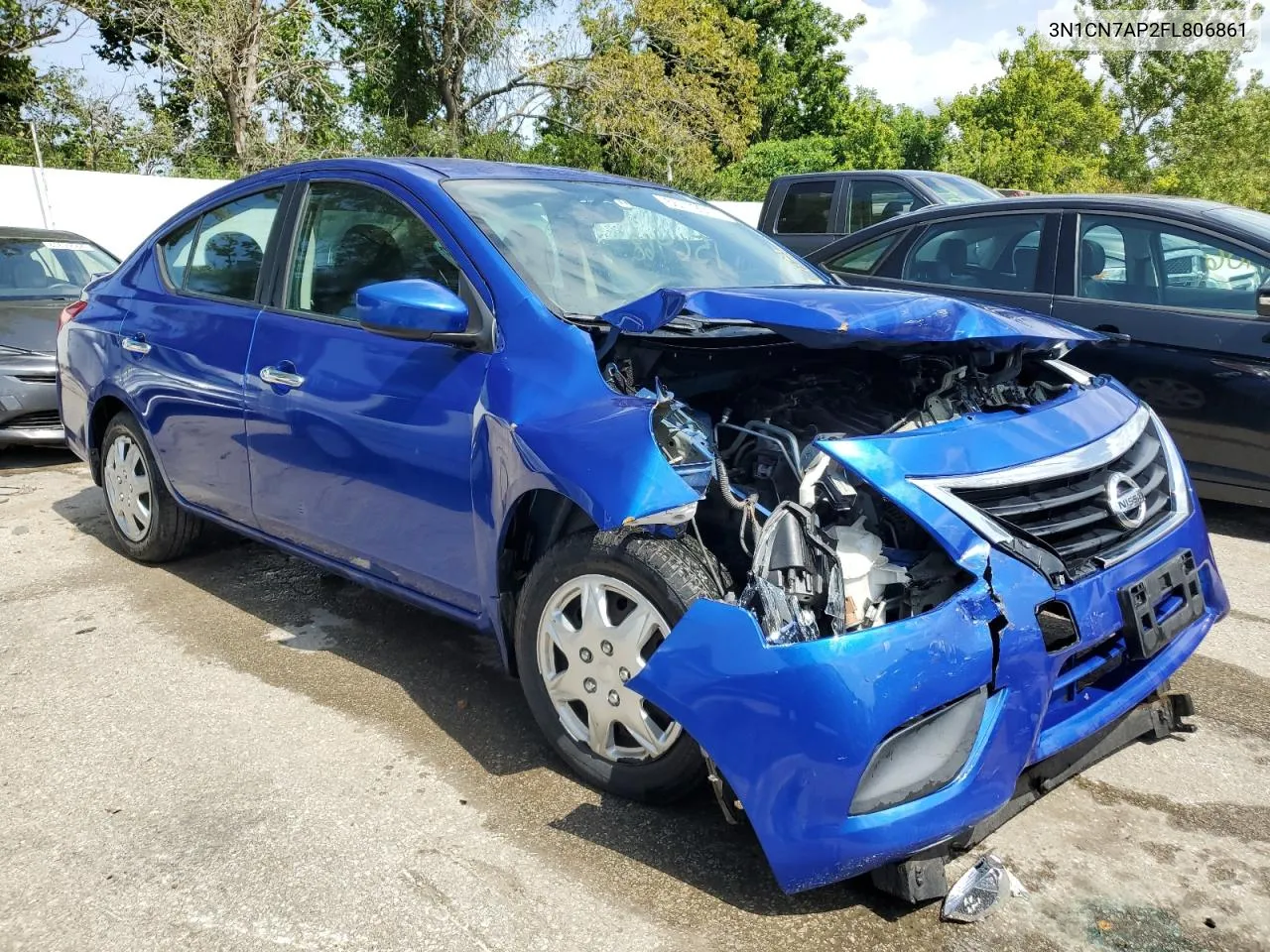 3N1CN7AP2FL806861 2015 Nissan Versa S