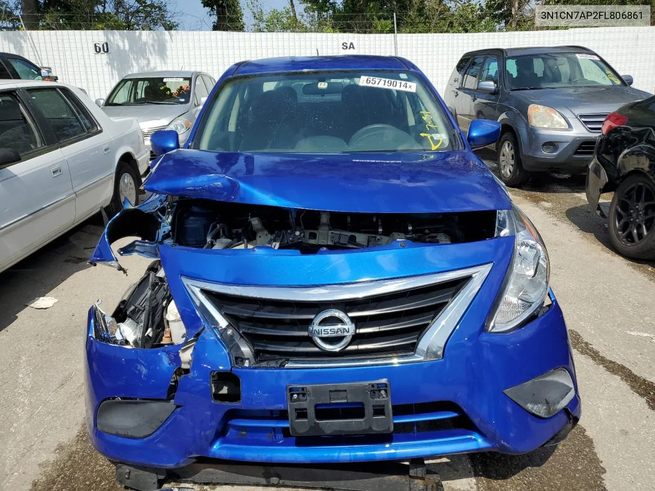 3N1CN7AP2FL806861 2015 Nissan Versa S