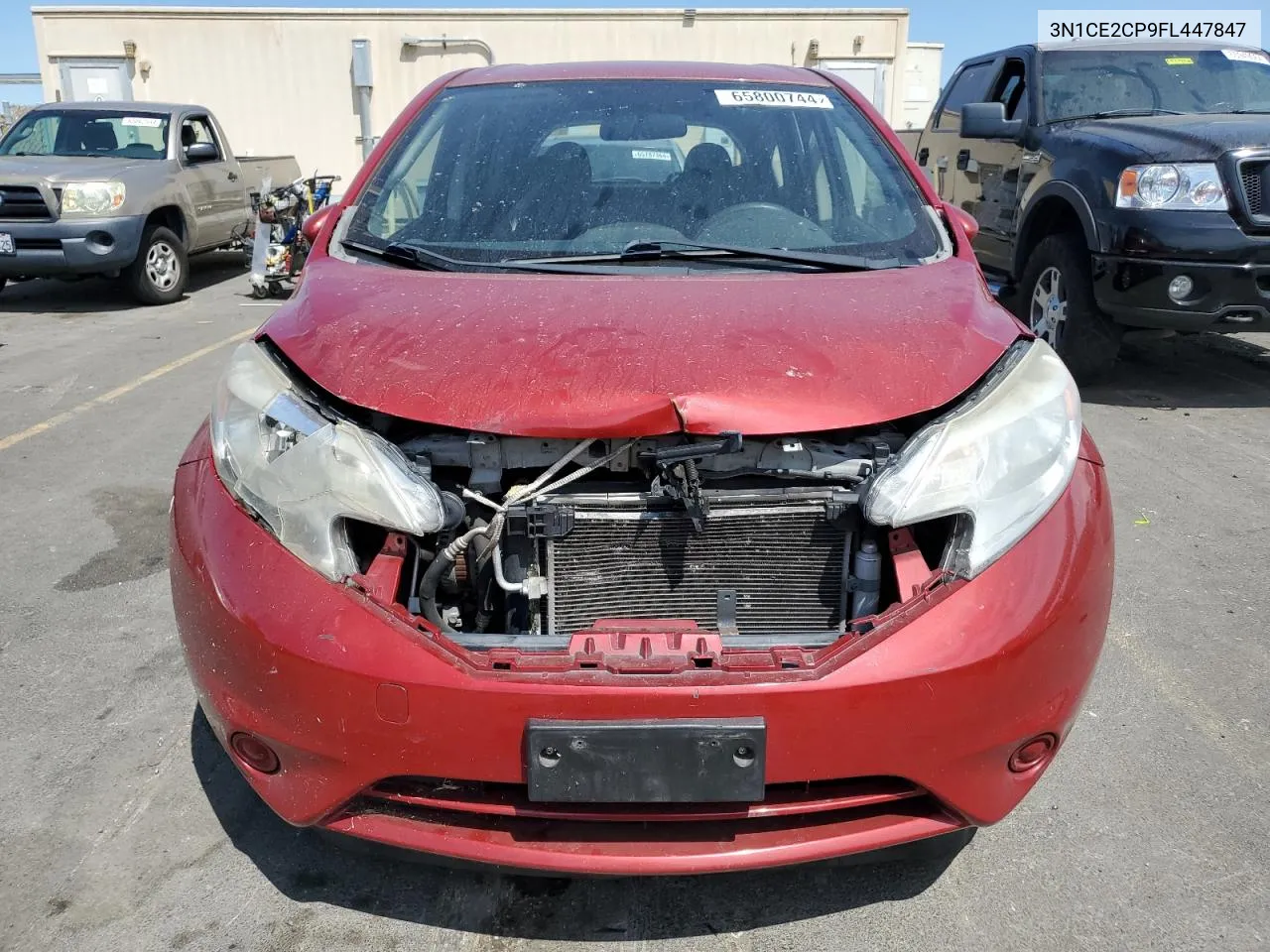 2015 Nissan Versa Note S VIN: 3N1CE2CP9FL447847 Lot: 65800744