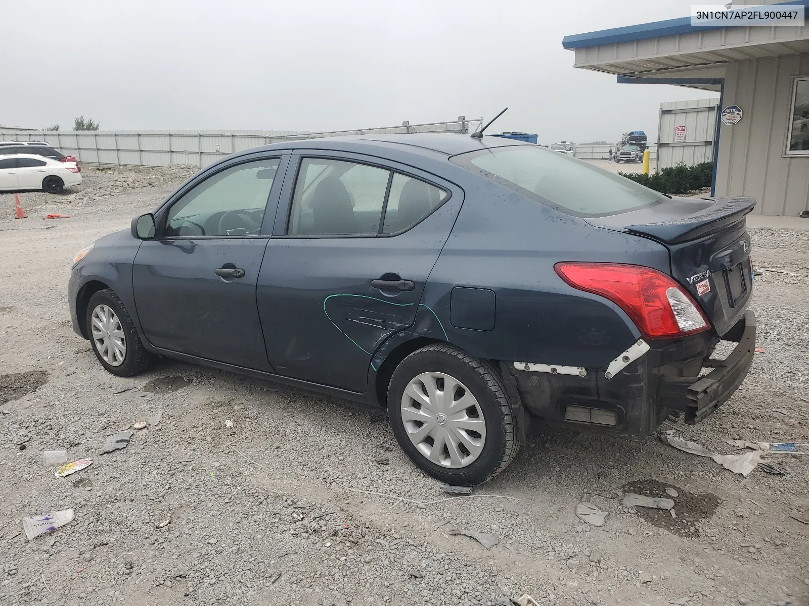 2015 Nissan Versa S VIN: 3N1CN7AP2FL900447 Lot: 66460294