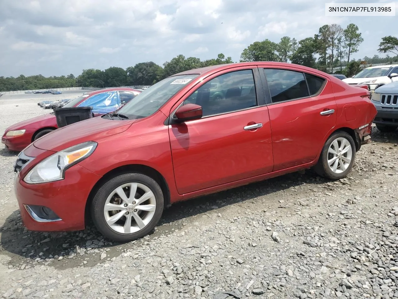 2015 Nissan Versa S VIN: 3N1CN7AP7FL913985 Lot: 66802984