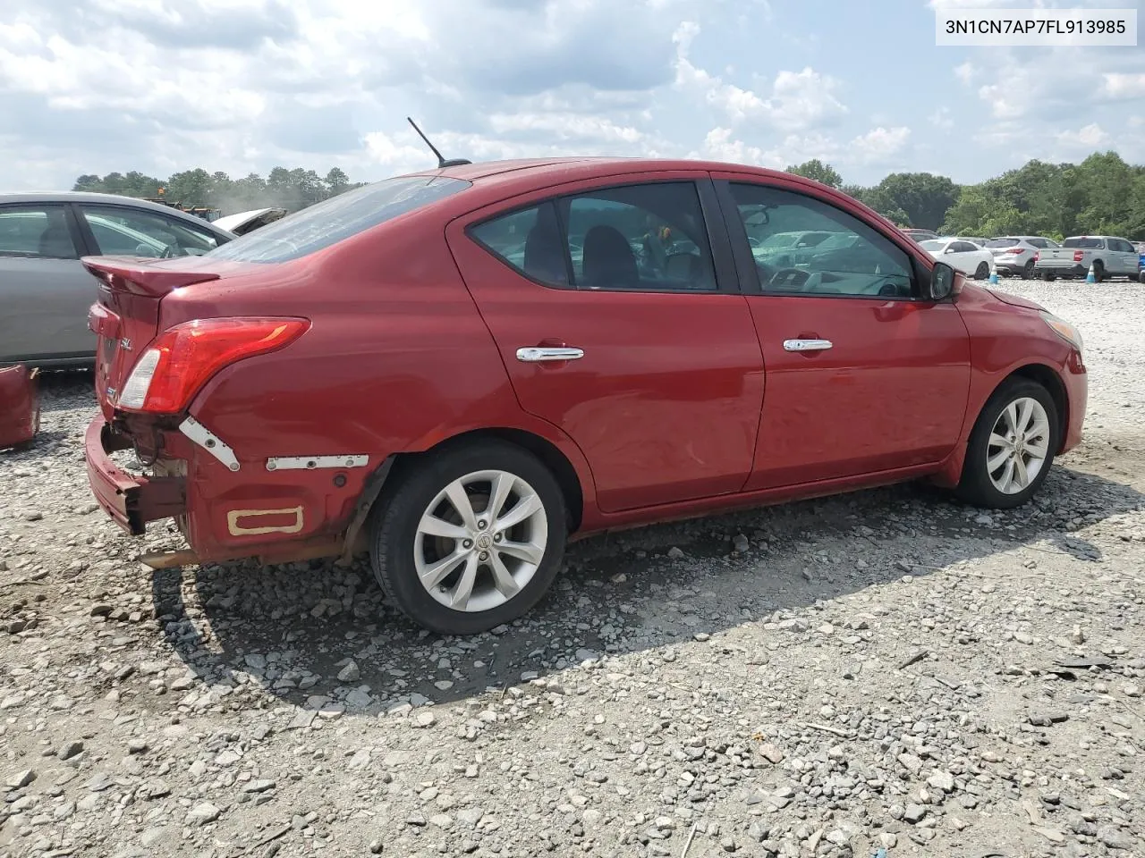 2015 Nissan Versa S VIN: 3N1CN7AP7FL913985 Lot: 66802984