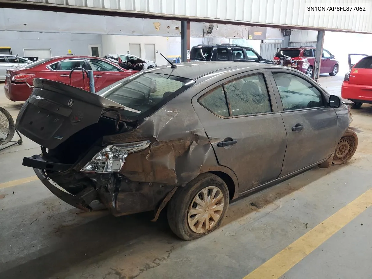 2015 Nissan Versa S VIN: 3N1CN7AP8FL877062 Lot: 67501234