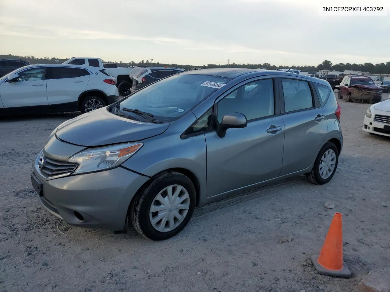 2015 Nissan Versa Note S VIN: 3N1CE2CPXFL403792 Lot: 67546464