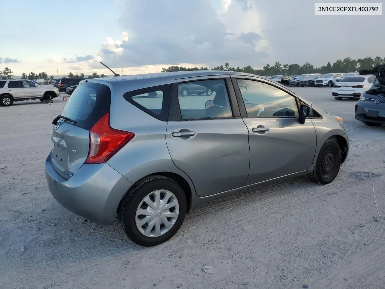 2015 Nissan Versa Note S VIN: 3N1CE2CPXFL403792 Lot: 67546464