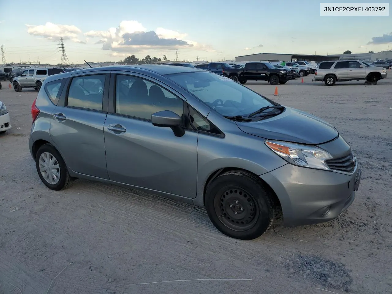 2015 Nissan Versa Note S VIN: 3N1CE2CPXFL403792 Lot: 67546464