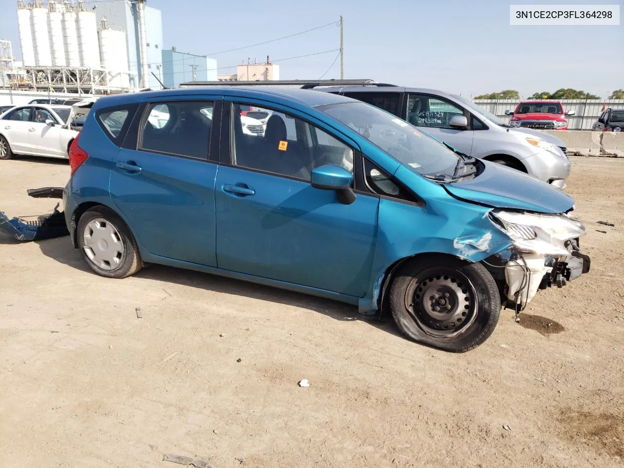 2015 Nissan Versa Note S VIN: 3N1CE2CP3FL364298 Lot: 68041244