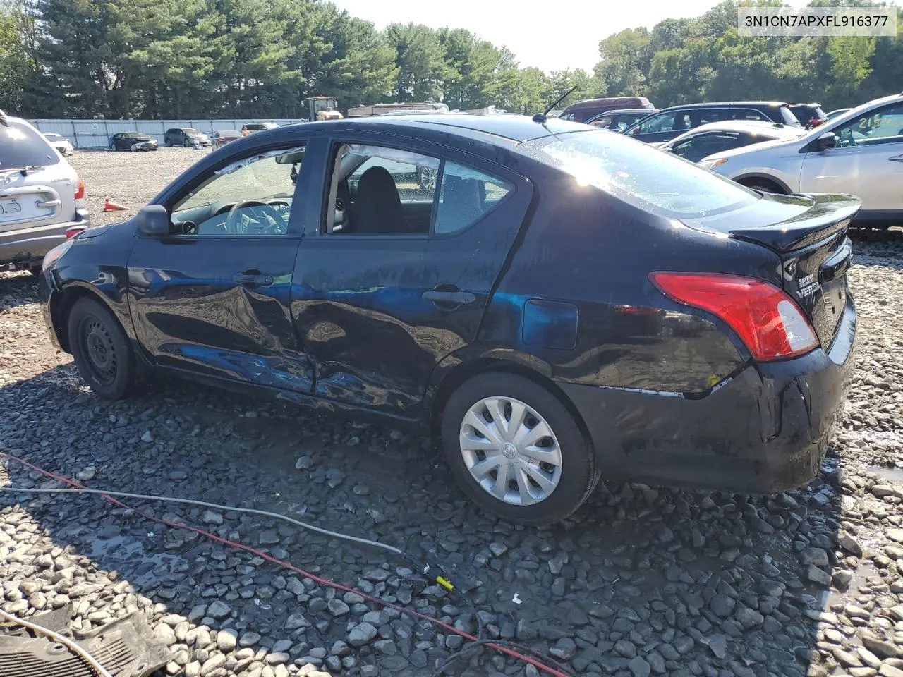 2015 Nissan Versa S VIN: 3N1CN7APXFL916377 Lot: 68070204