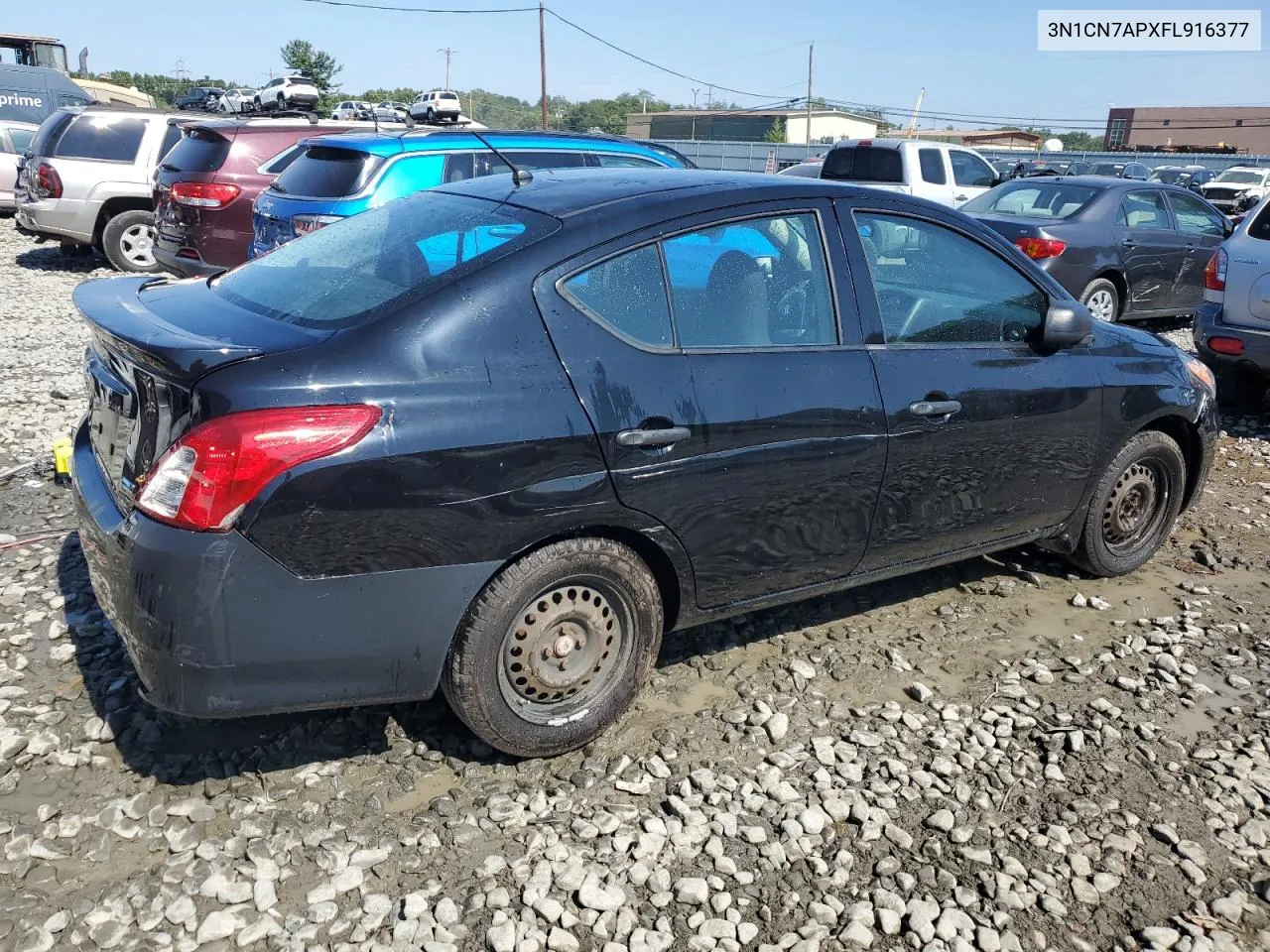 2015 Nissan Versa S VIN: 3N1CN7APXFL916377 Lot: 68070204